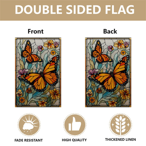 RBAFAO flag with vibrant color prints enhances porches.