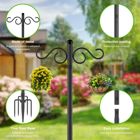 RCUICA included 2-pack offers versatile hanging options across your yard