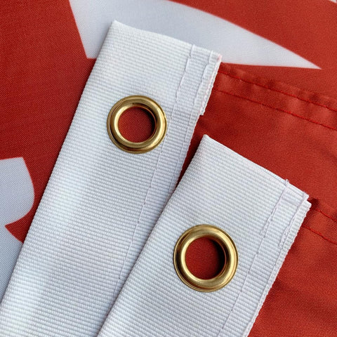 RDEDAO Alabama flag 3x5 four-rows stitched edges ensure durability.