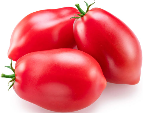 RDR Seeds Roma tomato seed pack illustration for reliable indoor starting.