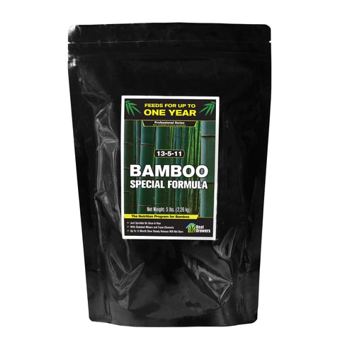 Real Growers Bamboo Special 12-month release bag supports steady bamboo feeding.