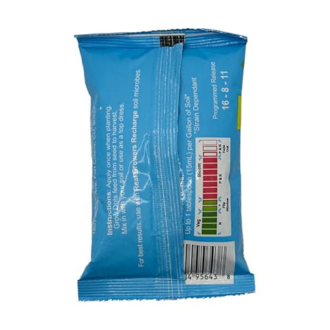 Real Growers Grow Dots Classic granules close-up showing gradual release benefits for coco-based grows.