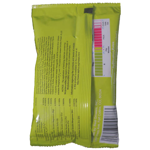 Real Growers Grow Dots Extended packaging closeup highlights compact kit for small grows