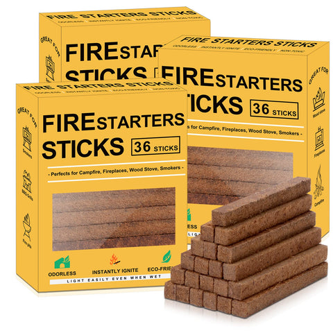 Realcook 108-cubes pack for quick ignition.