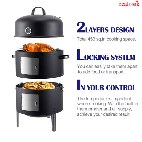 Realcook latch locking system for stable setup during transport