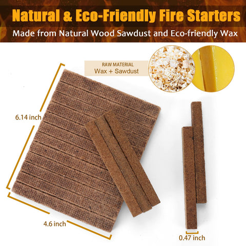 Realcook natural odorless fire starters ideal for indoor and outdoor cooking.
