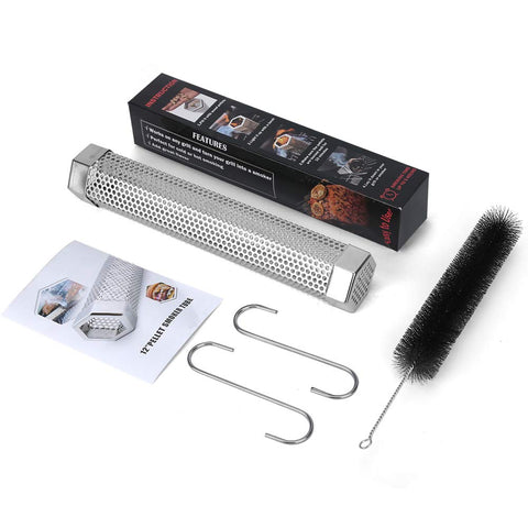 Realcook pellet smoker tube gift-ready packaging for grill enthusiasts.