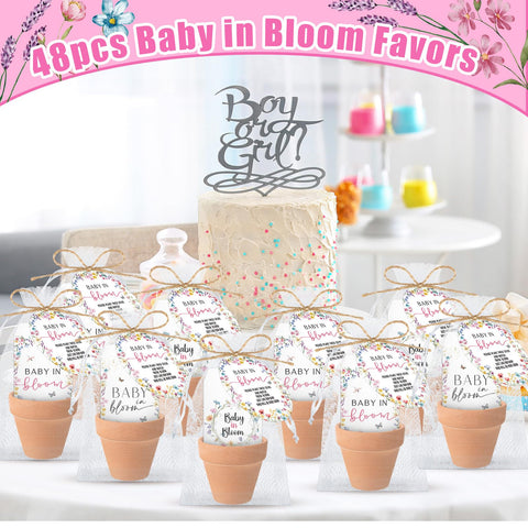 Reallnaive Baby in Bloom organza bags for delicate favor presentation
