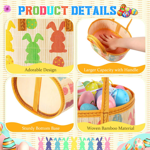 Reallnaive bunny egg gift basket perfect for Easter celebrations