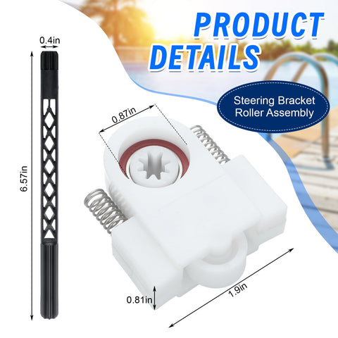 Reallnaive dual-wheel side-suction cleaner fit for broader compatibility