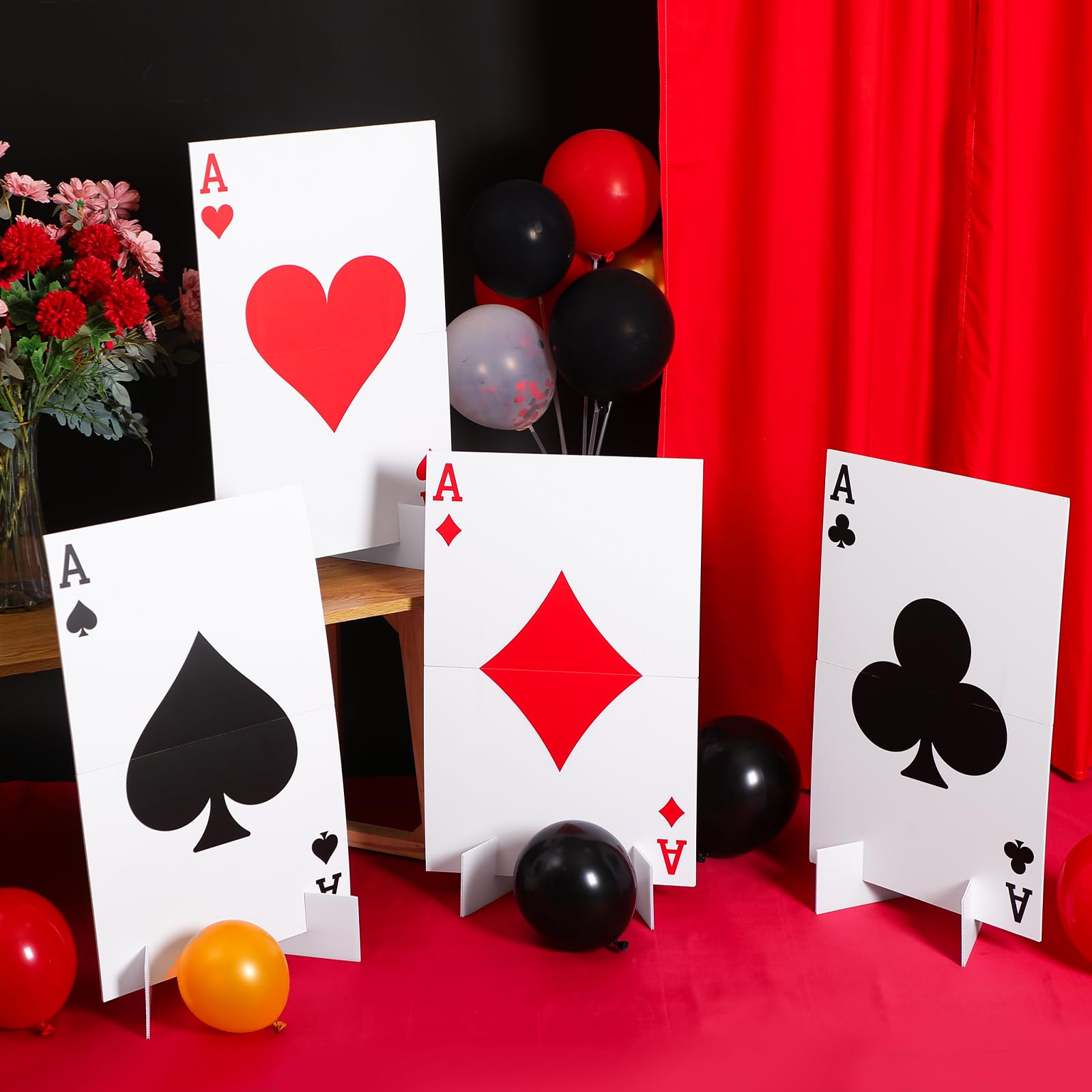 Reallnaive glitter-coated plastic board offers durable, weatherproof decor