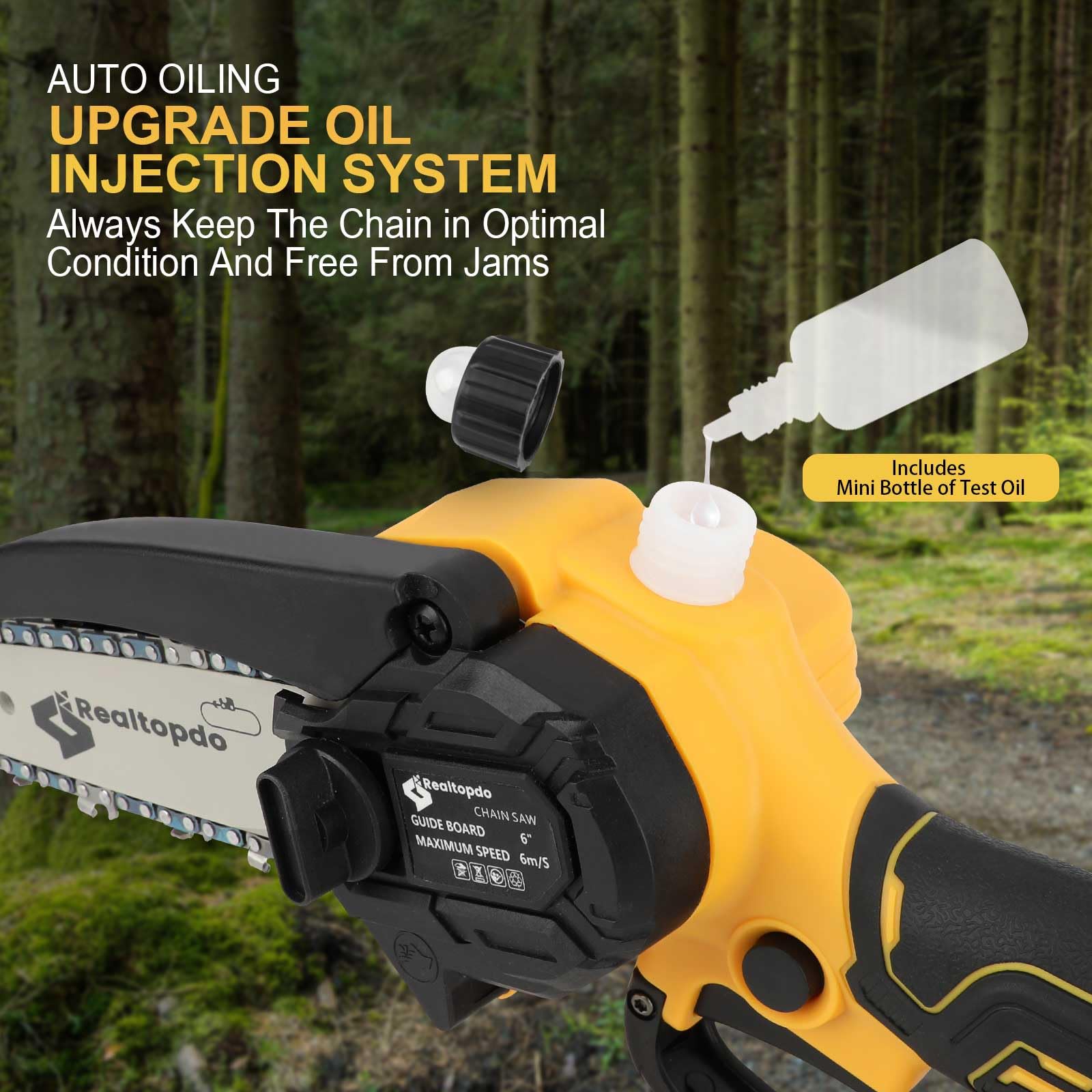 Realtopdo ultralight 1.88 lb design enables easy one-handed use.