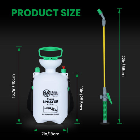 REALWORK locking trigger for continuous spray control