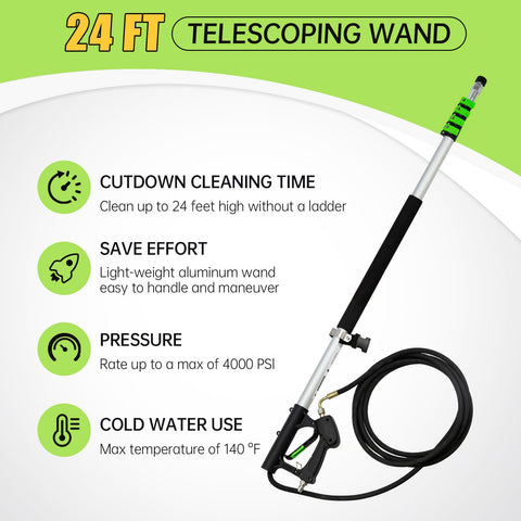 REALYOU gutter cleaner tool attachment for roofline and downspout access