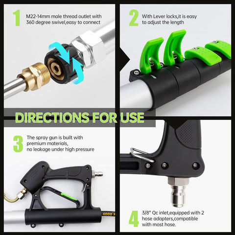 REALYOU support belt eases back and arm strain during cleaning