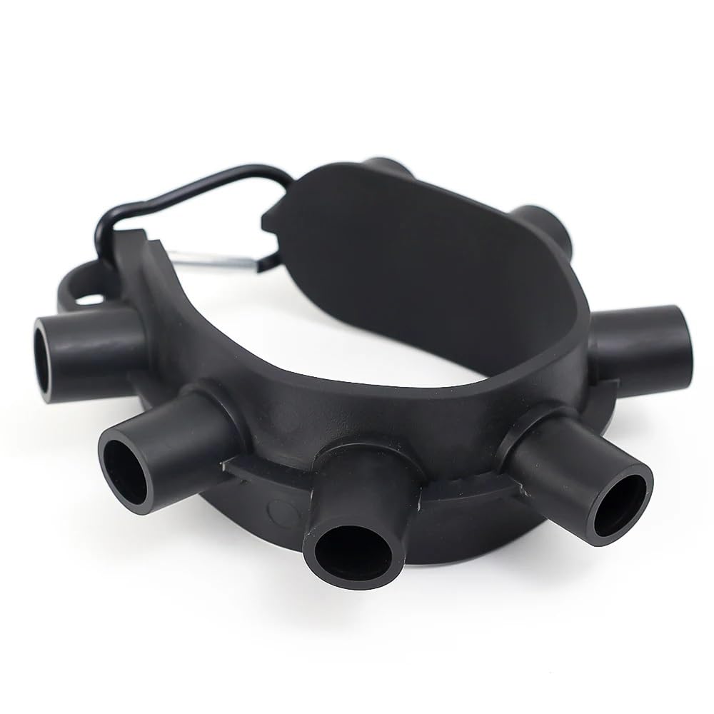 RecDec durable plastic construction withstands outdoor cleaning tasks.