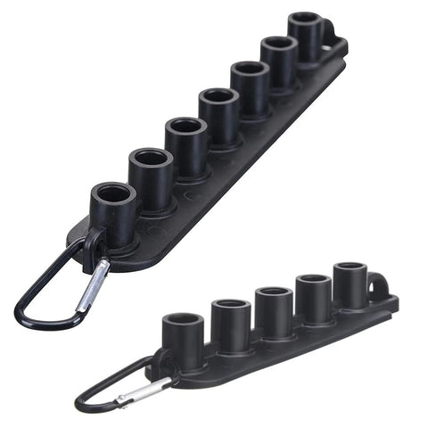 RecDec nozzle holder 2-pack keeps spray tips organized and accessible.