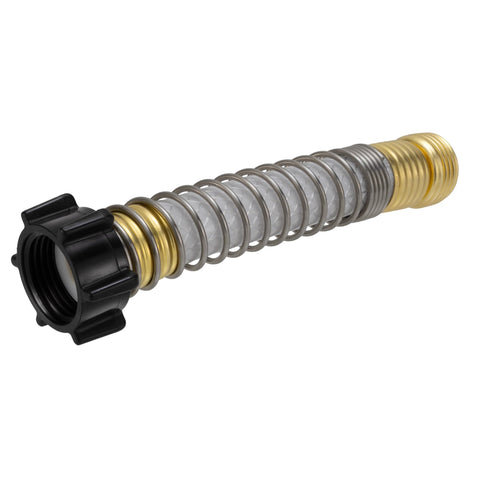 RecPro outdoor-use hose protector shown in garden setting protecting hose