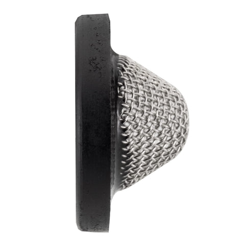 Compact 1 inch diameter RecPro RV filter fits standard inlets securely.