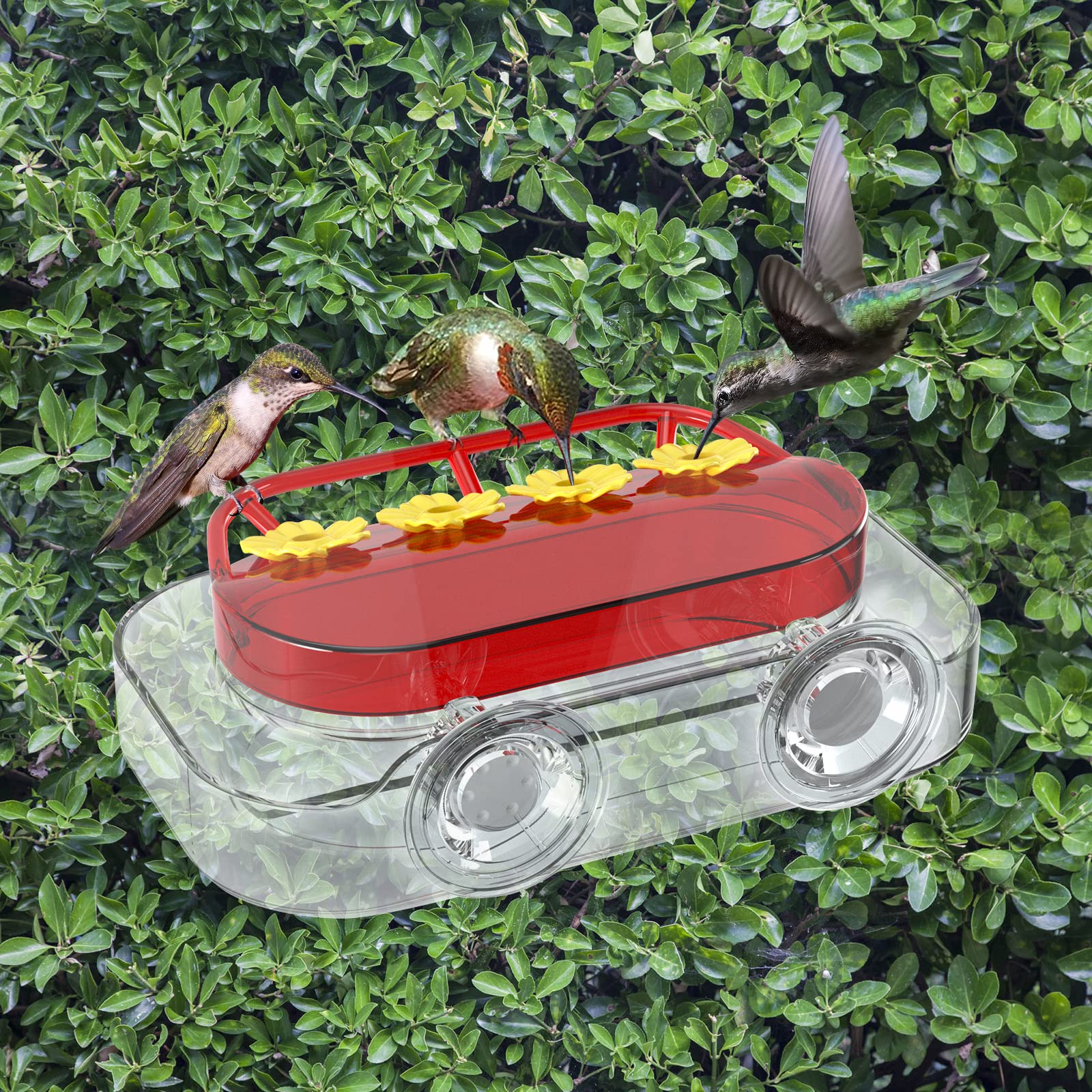 Redboat feeder makes a thoughtful gift for bird lovers and families.