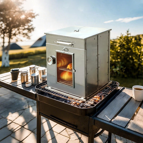 REDCAMP oven assembly easy for quick setup during outdoor trips