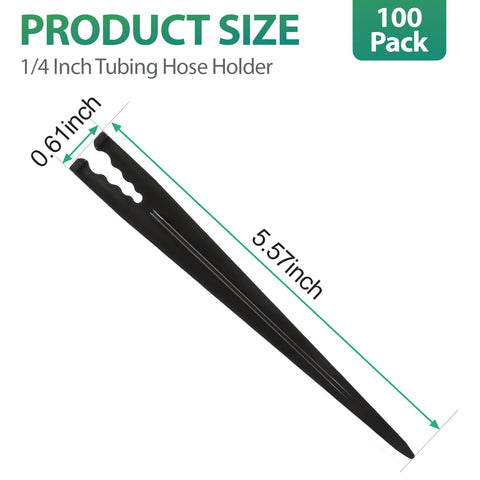 RedChili 100-pack barb connector provides secure drip line attachment for reliable setup.