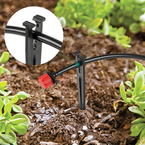 RedChili 100-pack root-zone placement supports efficient watering at plant bases.