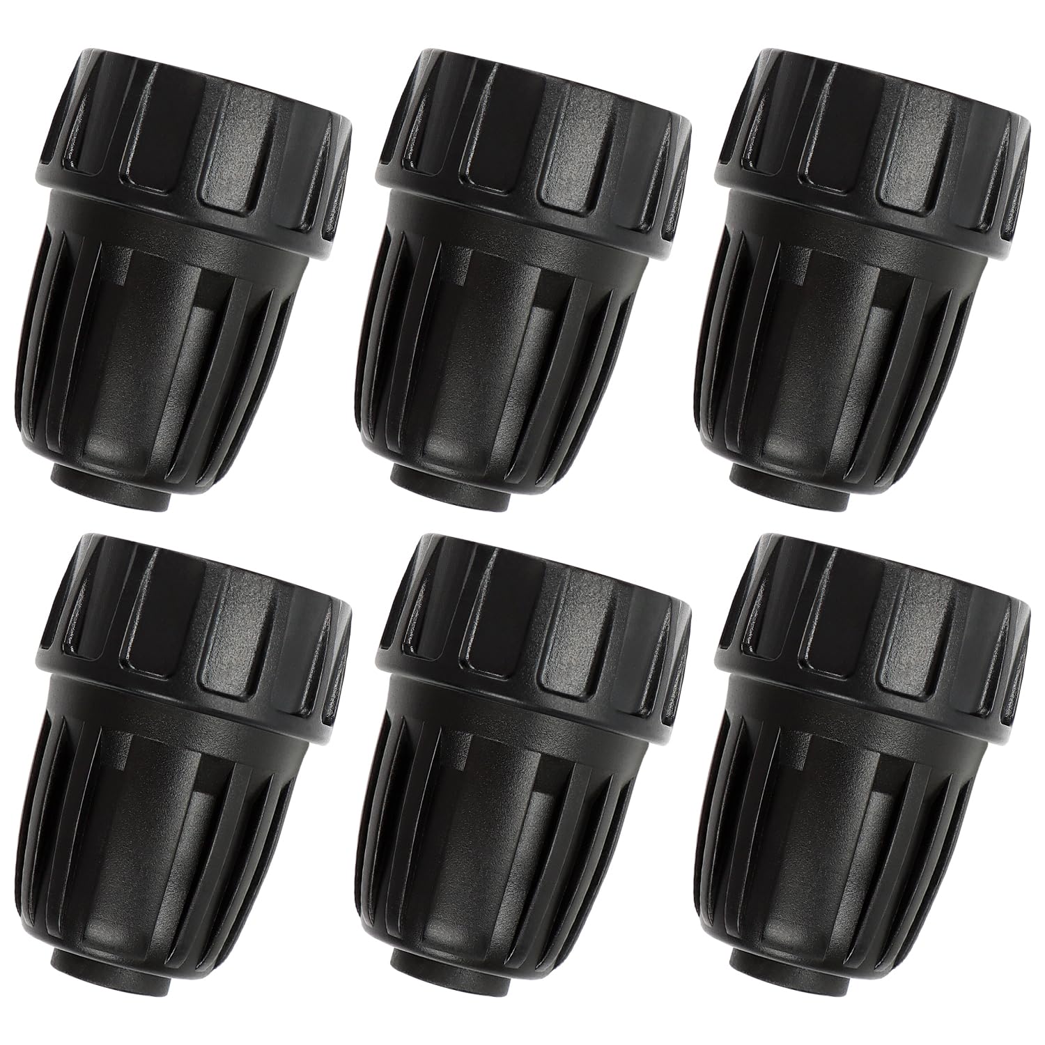 RedChili 6-pack 12-to-34-inch drip adapter shows easy hose-to-tubing connection.