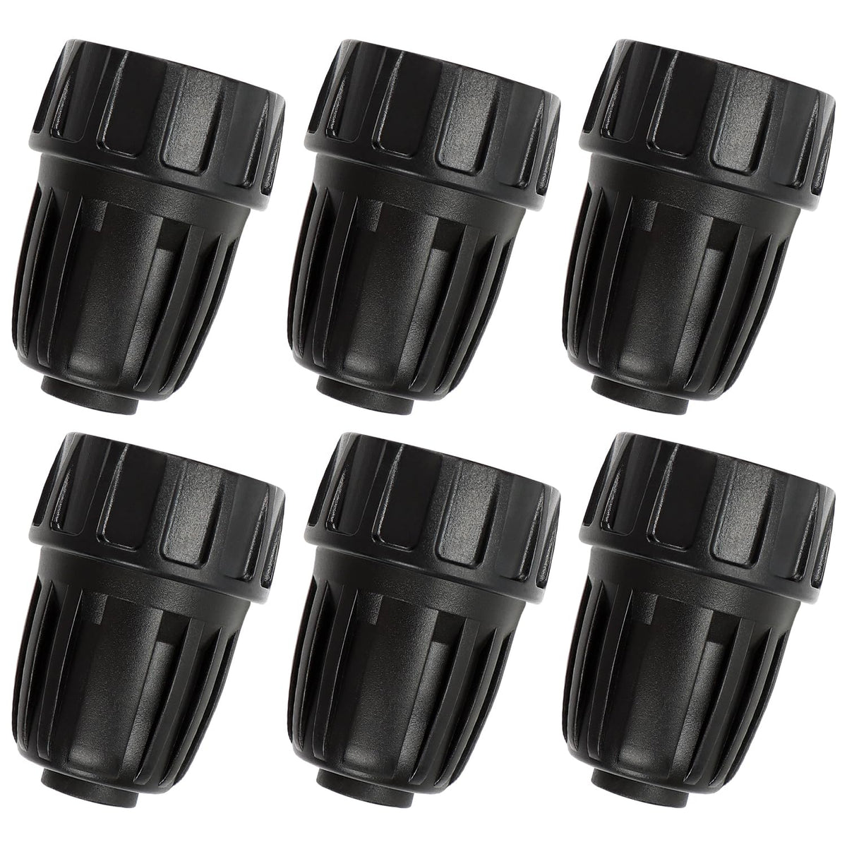 RedChili 6-pack 12-to-34-inch drip adapter shows easy hose-to-tubing connection.
