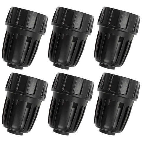 RedChili 6-pack 12-to-34-inch drip adapter shows easy hose-to-tubing connection.