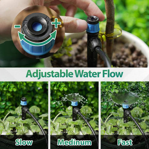 RedChili adjustable cap lets you control flow quickly.