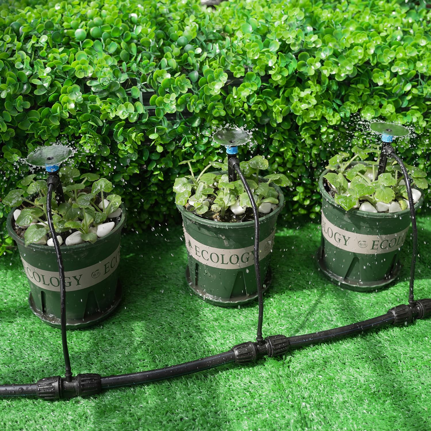 RedChili adjustable flow cap allows precise water control for plants