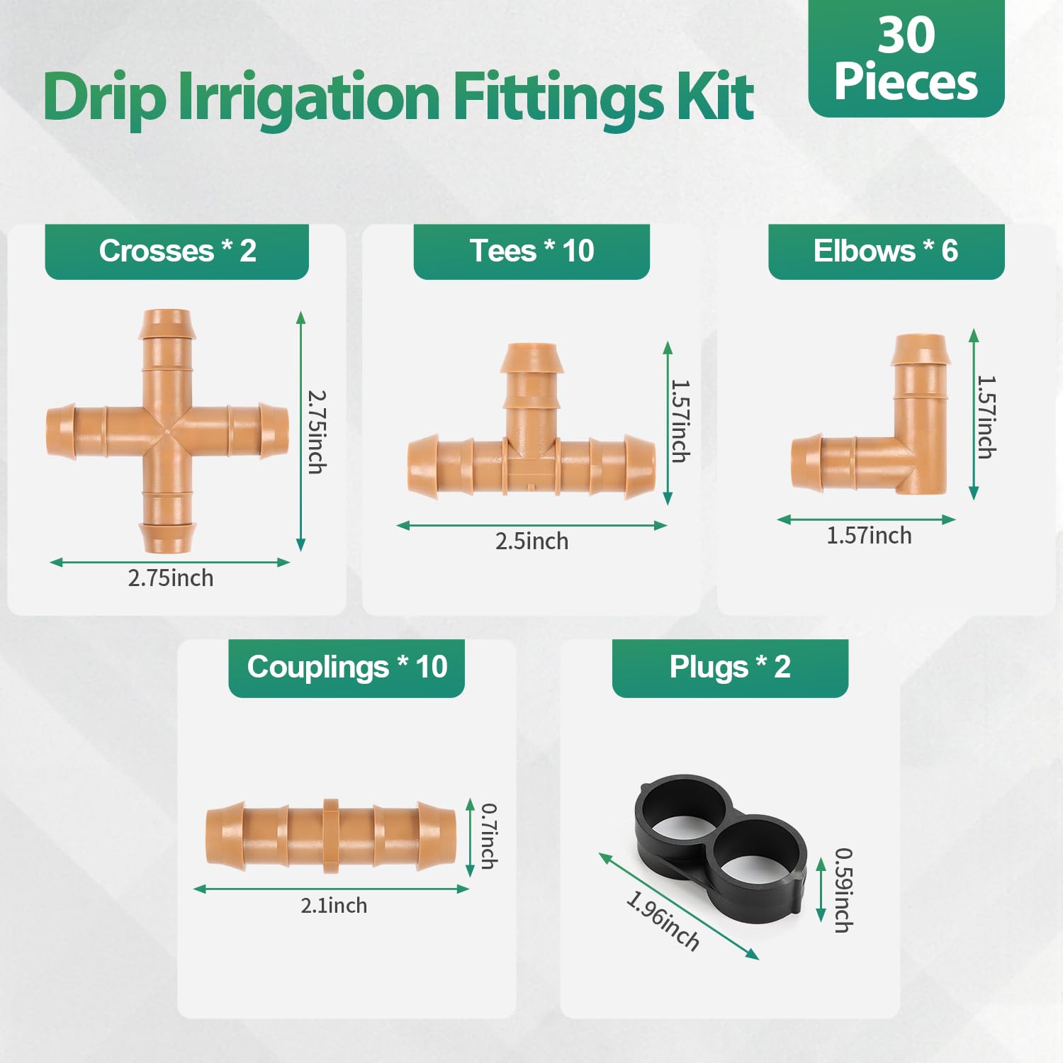 RedChili coupling provides a robust join for drip lines.