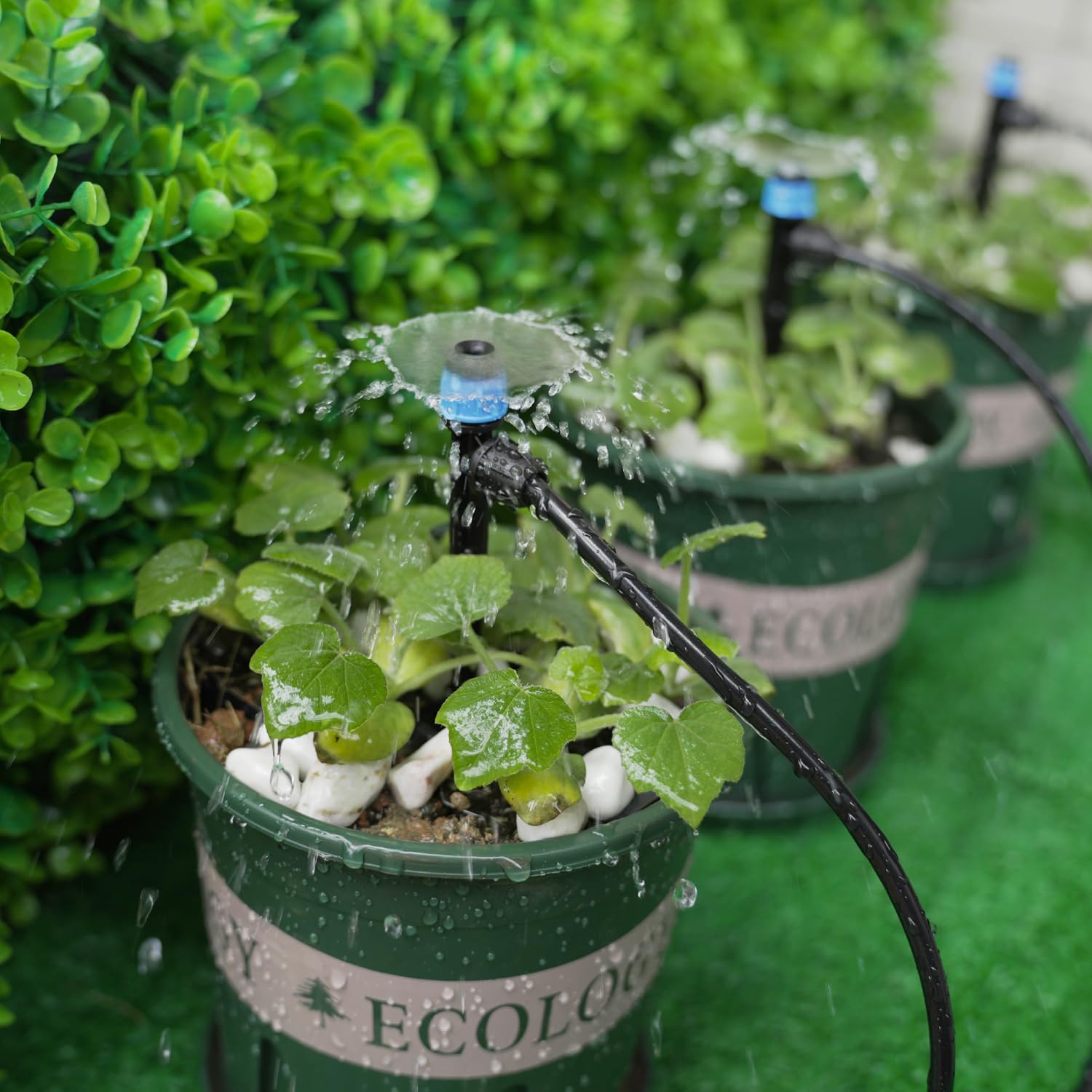 RedChili durable stake connection resists dislodging during irrigation