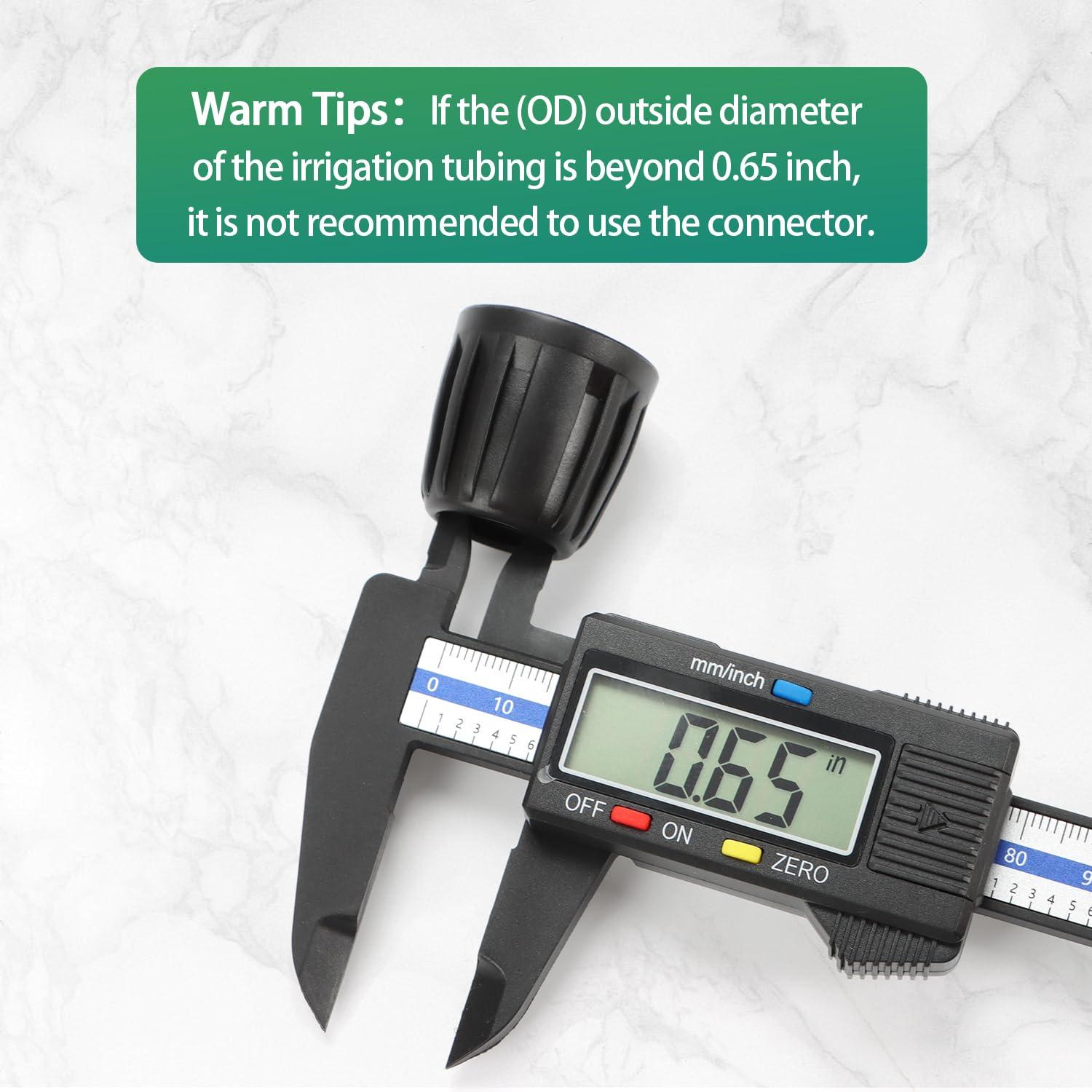 RedChili durable UV-resistant plastic design resists aging for long-lasting drip system performance.