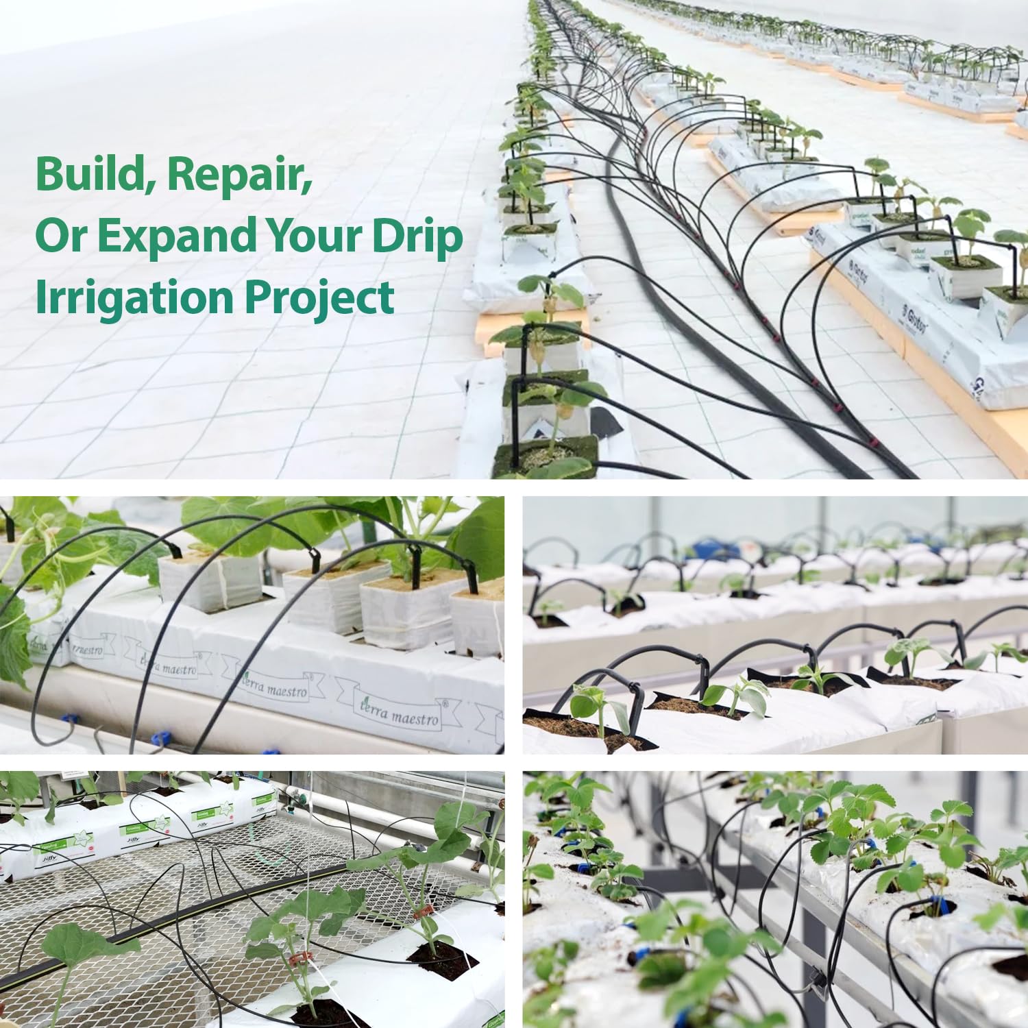 RedChili versatile kit for garden, greenhouse, and patio irrigation