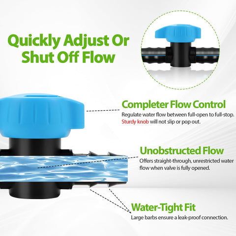 RedChili garden irrigation setup enables flexible plant watering across beds.