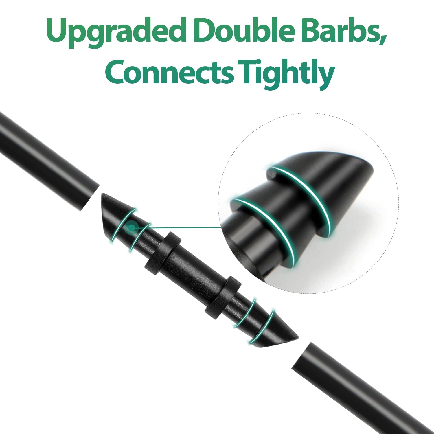 RedChili barbed fittings ensure reliable drip line connections across tubing brands