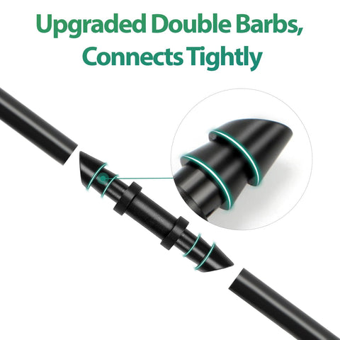 RedChili barbed fittings ensure reliable drip line connections across tubing brands