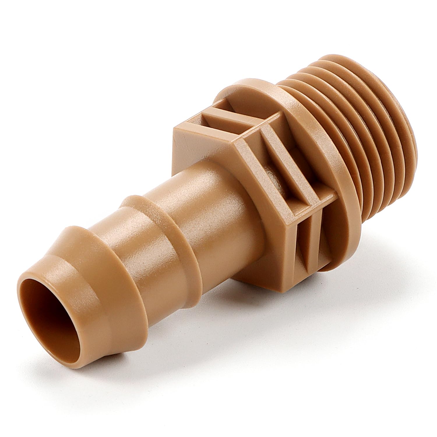 RedChili threaded to barbed adapter fits standard connectors.