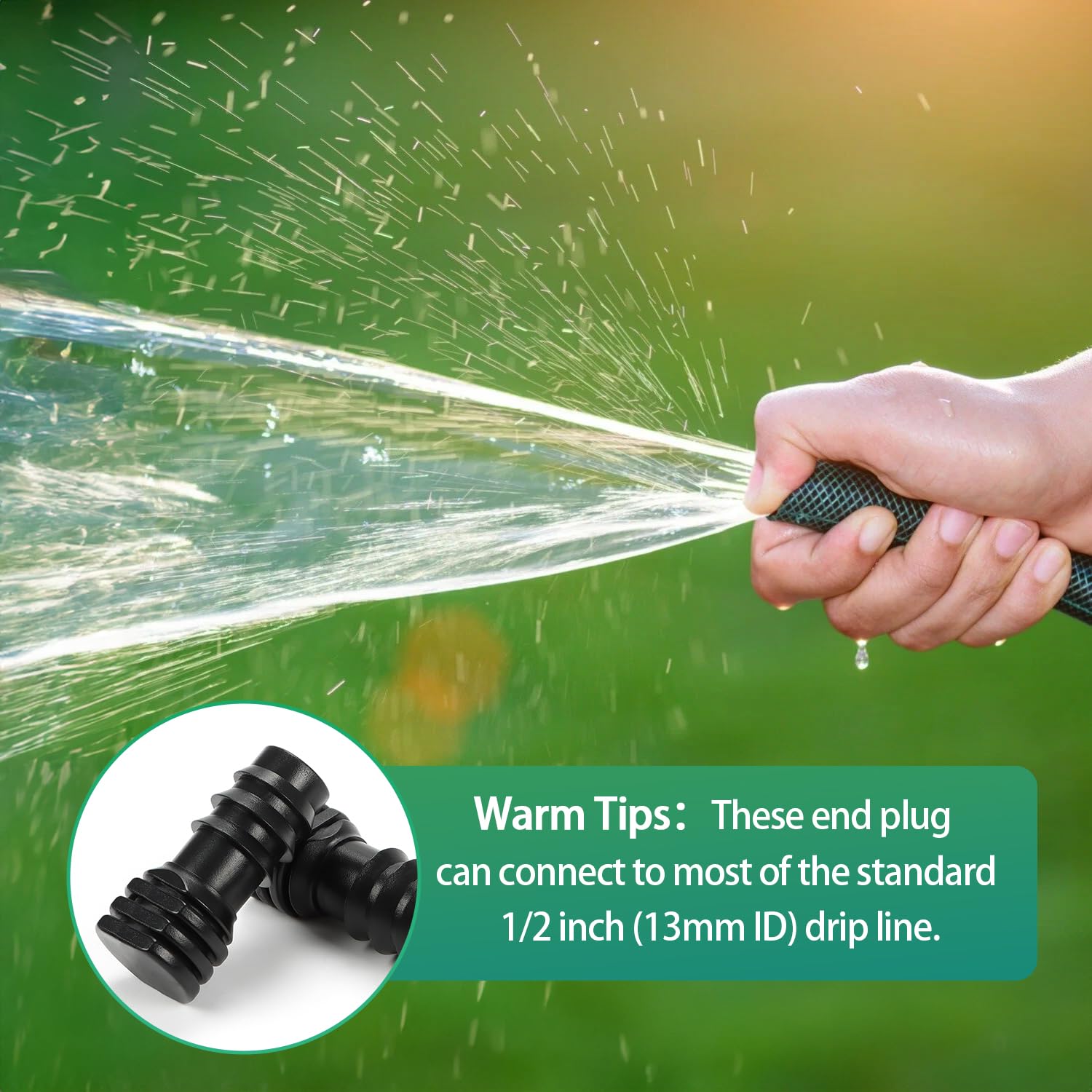 RedChili UV-resistant plug withstands outdoor exposure for long-lasting use