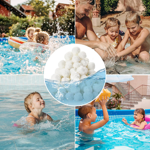 Redcoutt filter balls eco-friendly polyester fiber material