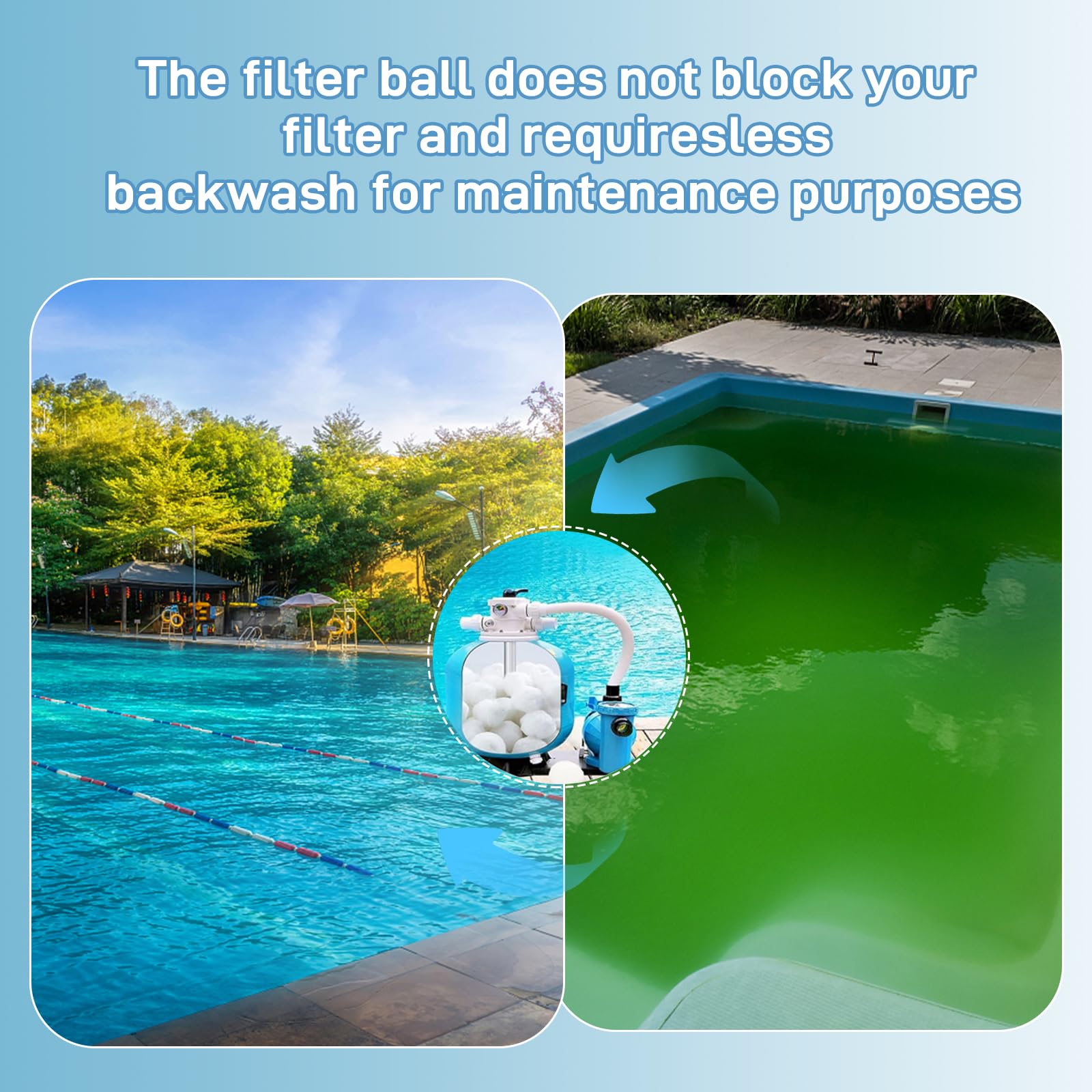 Redcoutt filter balls used in aquariums for clear water