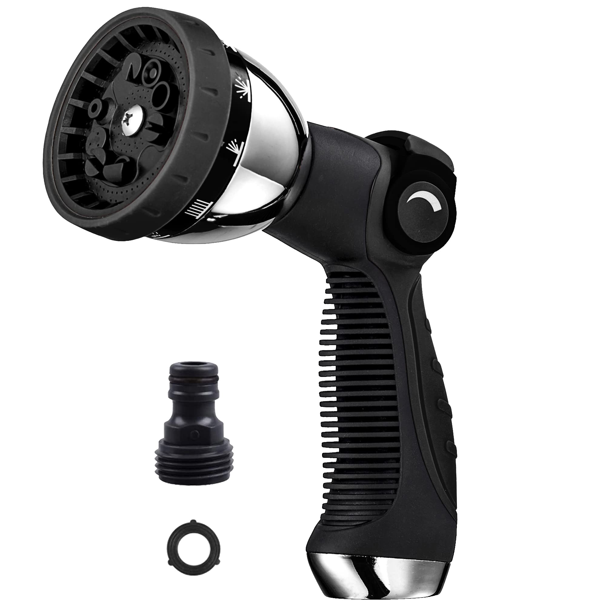 REDESS Garden Hose Nozzle with 10 patterns for versatile watering tasks