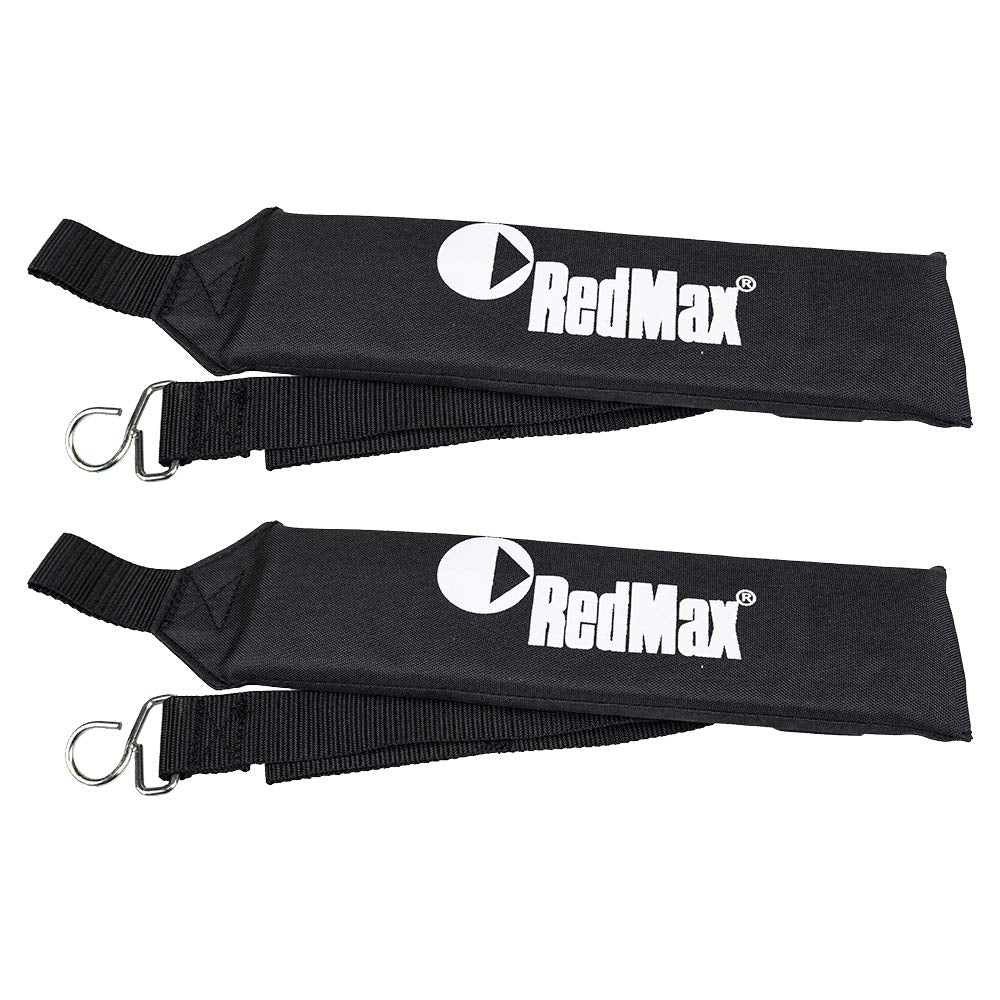 RedMax strap set for EBZ7500 shows easy clip points and durable fabric