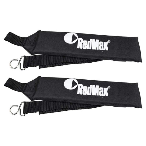 RedMax strap set for EBZ7500 shows easy clip points and durable fabric