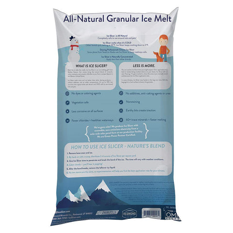 REDMOND Ice Slicer on icy sidewalk demonstrates safe, practical use