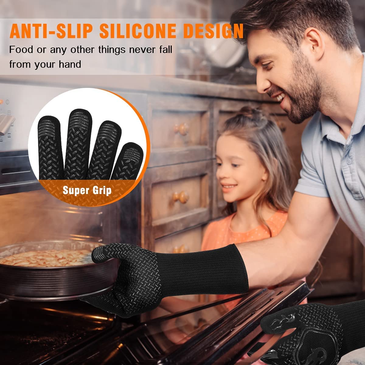 Redriver HAMITOR gloves versatile for barbecue, baking, and kitchen tasks.