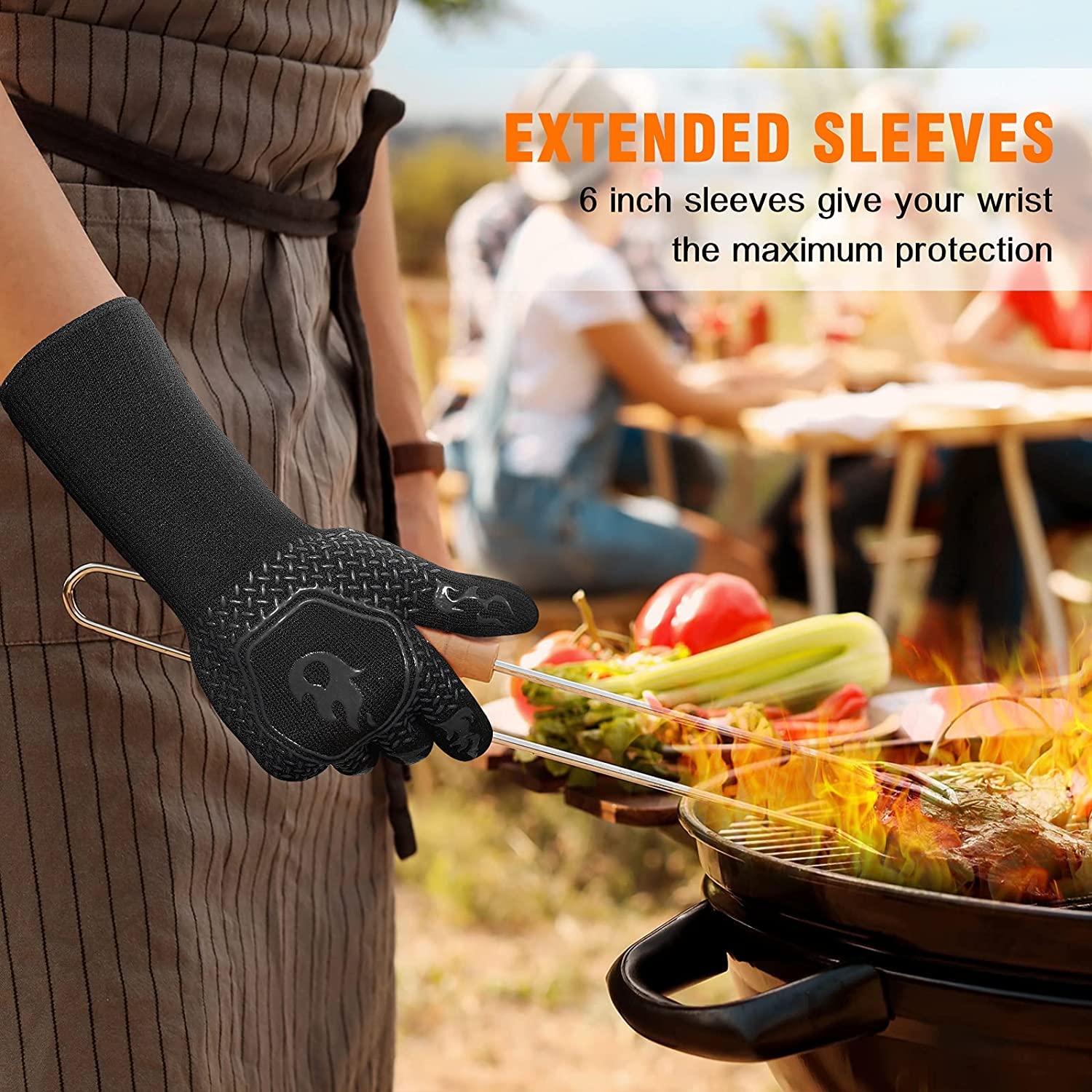 Redriver HAMITOR gloves feature hidden interior lanyard for hanging storage.