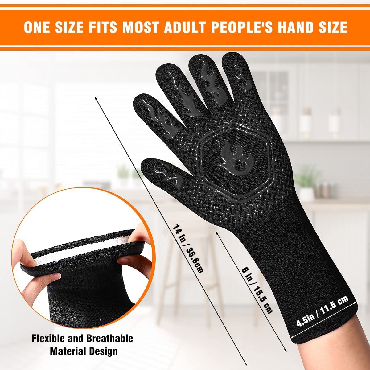 Redriver HAMITOR gloves washable and easy to air dry after use.